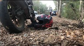 摔車。（圖／翻攝畫面）