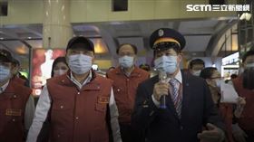 新北市長侯友宜視察大眾運輸防疫整備（圖／新北市府提供）