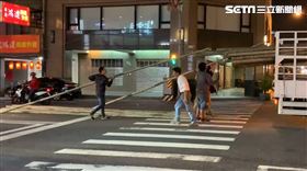 竹子,貨車,風景,騎士,掉落