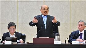 行政院長蘇貞昌16日主持「109年食安會報」。（圖／行政院提供）