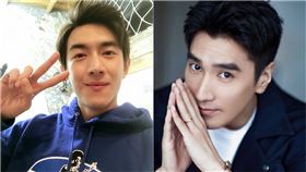 趙又廷,林更新（翻攝自林更新微博、趙又廷微博）