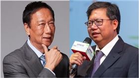 郭台銘、鄭文燦（組合圖／資料照、翻攝鄭文燦臉書）