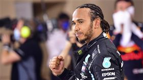 ▲漢米爾頓（Lewis Hamilton）確診武漢肺炎。（圖／美聯社／達志影像）