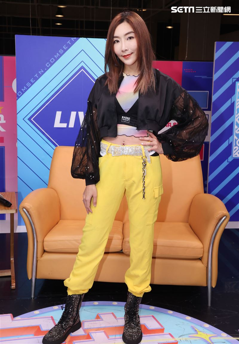 李宓(唱片宣傳)安安大明星。（記者邱榮吉/攝影）