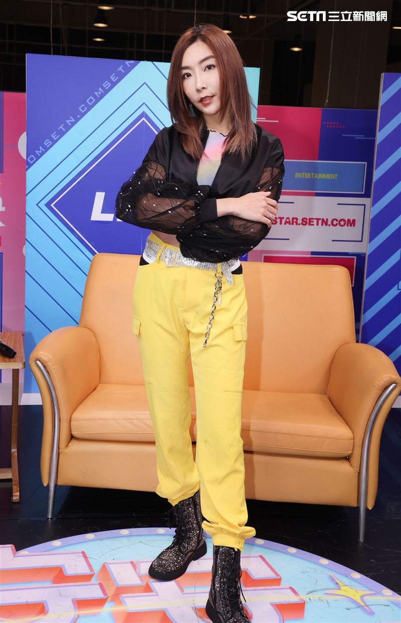 李宓(唱片宣傳)安安大明星。（記者邱榮吉/攝影）