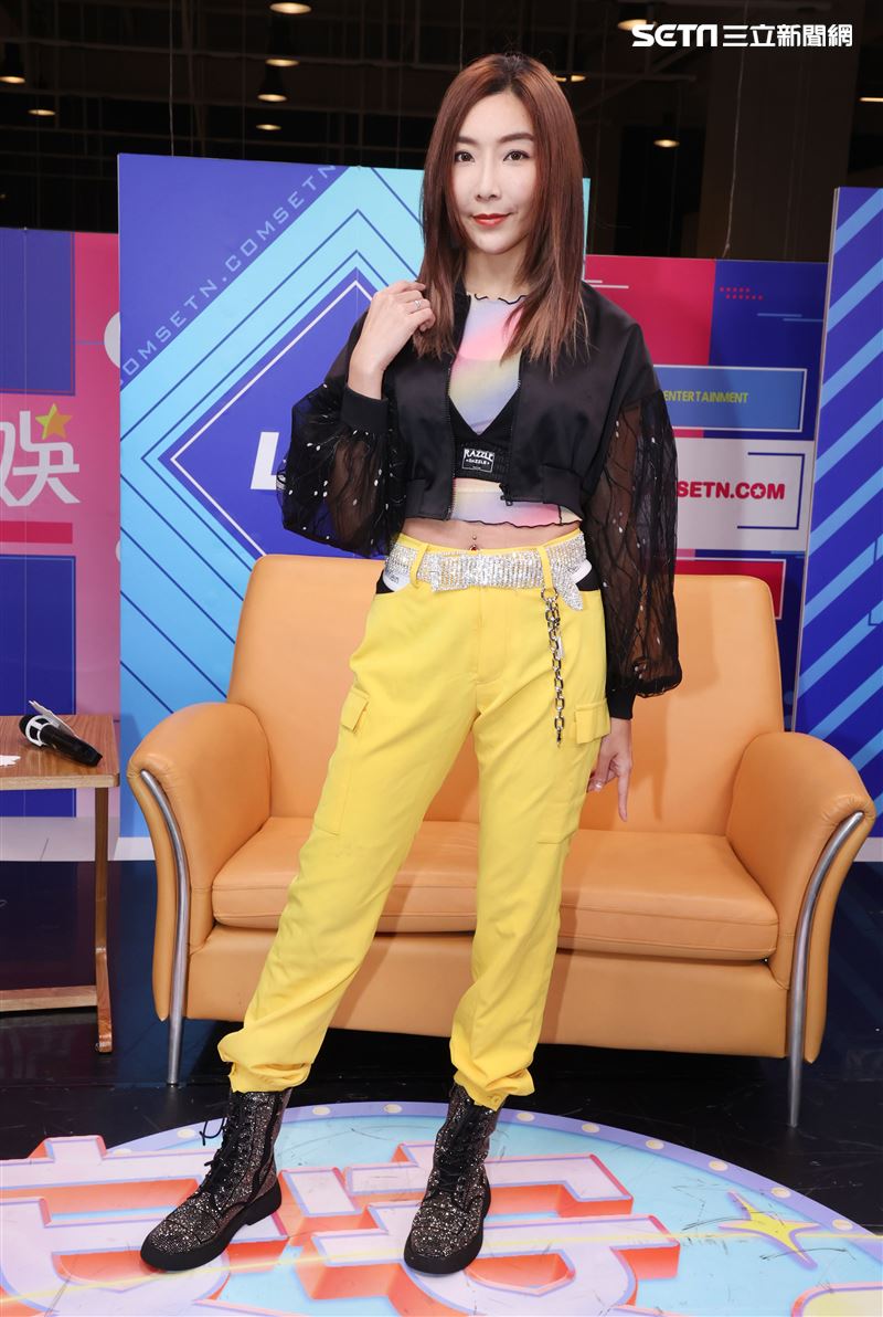 李宓(唱片宣傳)安安大明星。（記者邱榮吉/攝影）