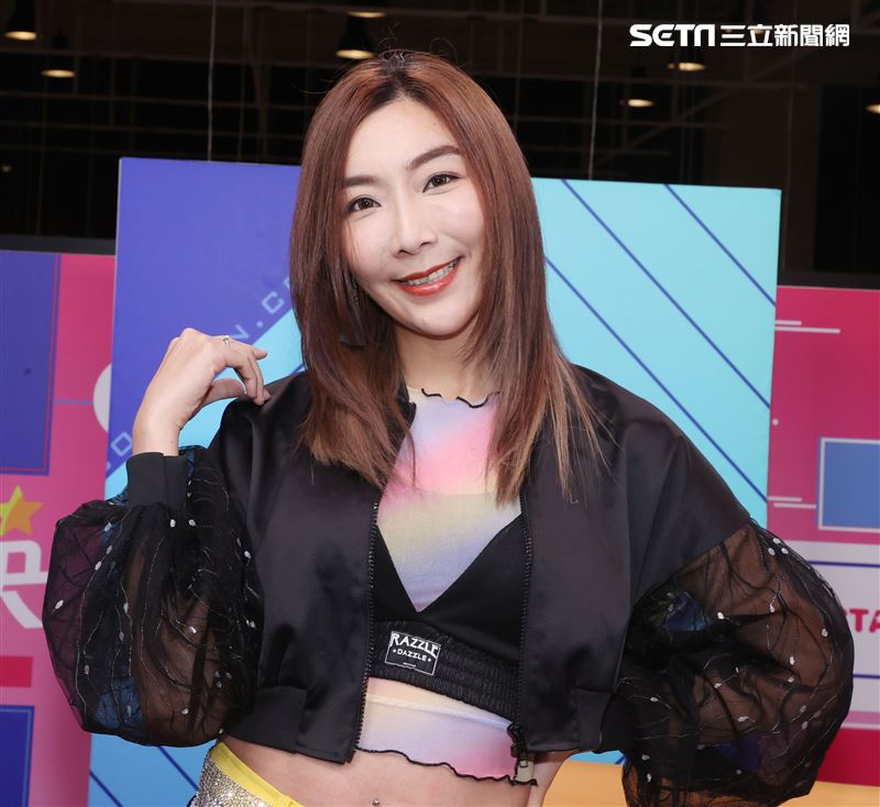 李宓(唱片宣傳)安安大明星。（記者邱榮吉/攝影）