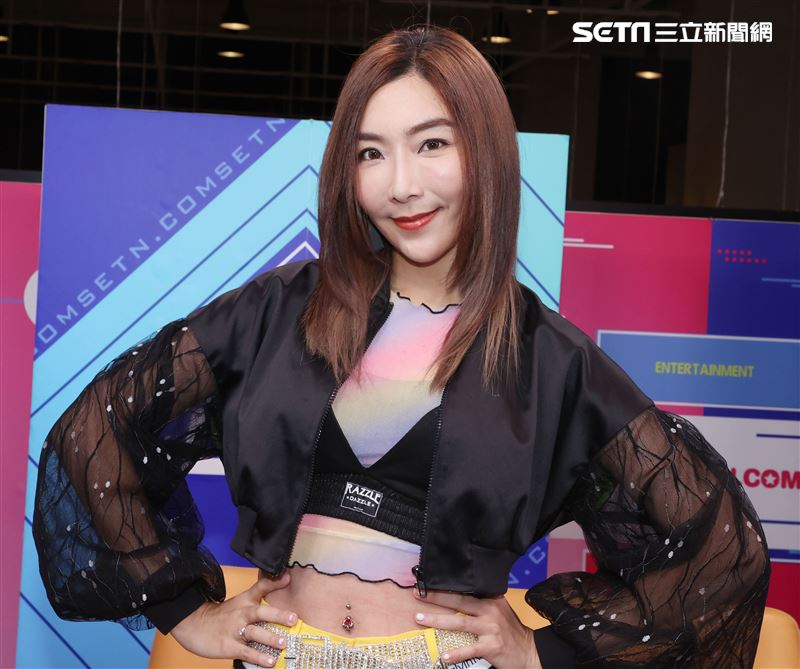 李宓(唱片宣傳)安安大明星。（記者邱榮吉/攝影）