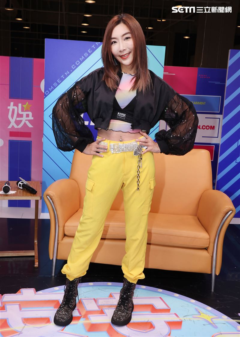 李宓(唱片宣傳)安安大明星。（記者邱榮吉/攝影）