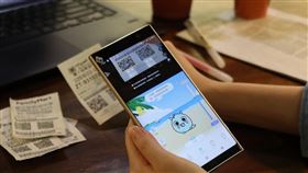 ▲透過「掃描發票」取得小怪獸。（圖／春樹科技提供）