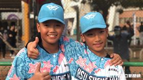 ▲龜山國小「林立姪子」林宇謙、劉任右。（圖／記者黃泓哲攝影）