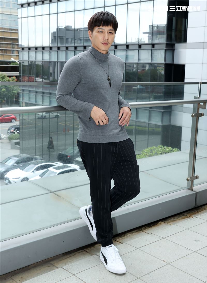 楊奇煜三立新聞網專訪。（記者邱榮吉/攝影）