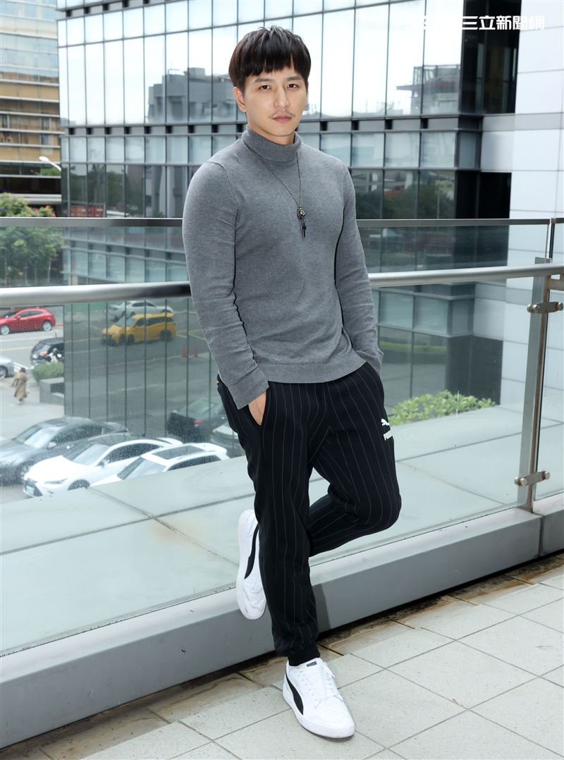 楊奇煜三立新聞網專訪。（記者邱榮吉/攝影）