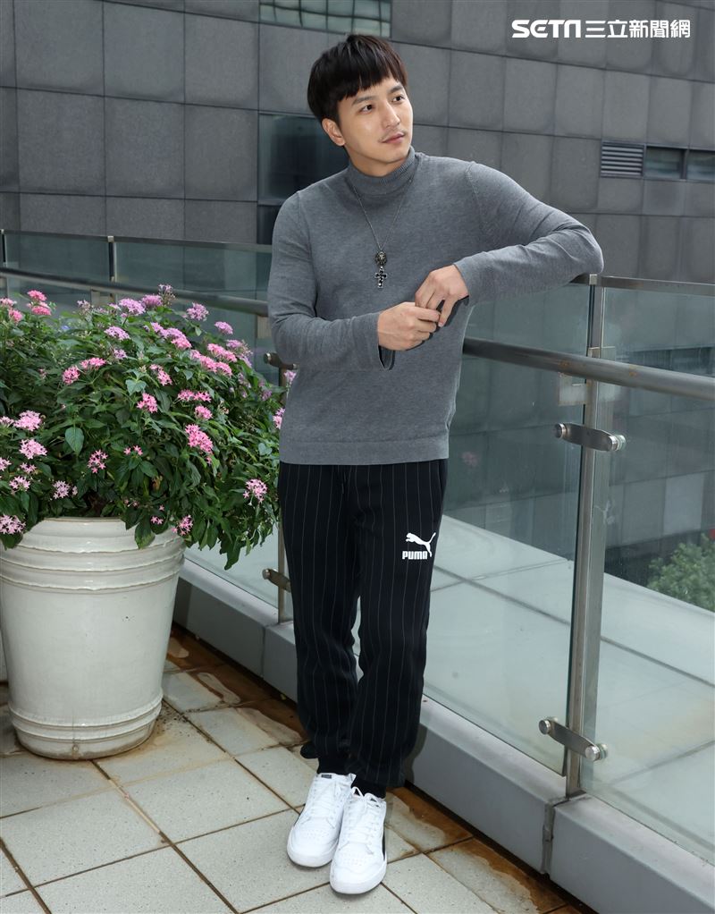 楊奇煜三立新聞網專訪。（記者邱榮吉/攝影）