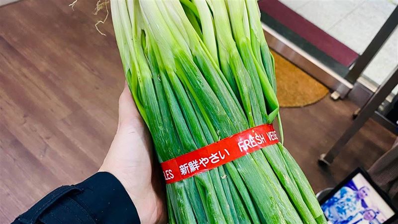 買20元蔥多到一手圈不住　地點曝光