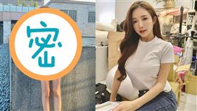 藍星蕾貼出全無修圖與沒有濾鏡的全素顏泳裝照。（圖／翻攝自藍星蕾IG）