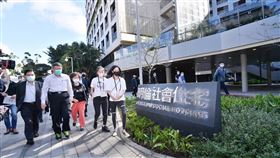 柯文哲，明倫社宅(圖／北市提供)
