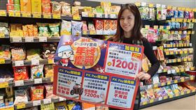 超市限定2天推出滿1200送1200點的優惠活動。（圖／業者提供）