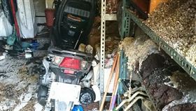 火警,園藝,車庫,盆栽,嘉義