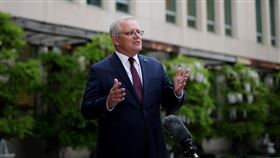 中國外交部發言人趙立堅在推特用假圖批評澳洲軍人，澳洲總理莫里森（圖）1日上微信批評假圖事件，但這則訊息隨後遭到封鎖。（圖／翻攝自facebook.com/scottmorrison4cook）
