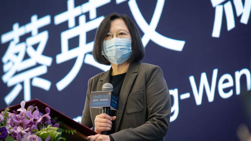健康產業站穩國際　小英：推2大工作
