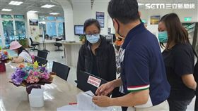 工安意外,墜樓,喑啞妻,淡水,翻攝畫面