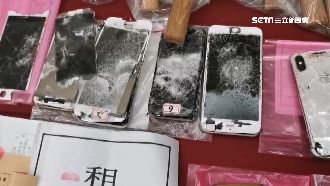 警攻堅詐騙機房　嫌竟先敲爛手機滅證