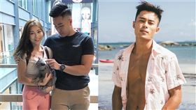 （圖／翻攝自廖慧儀前男友Sam、孔德賢IG）