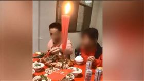 中國廣東汕頭市，日前一段「17歲男孩迎娶13歲女生」影片流出，引發關注。（圖／翻攝自中國媒體「紅星新聞」）