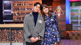 林舒語與老公則蒲（圖／TVBS提供）