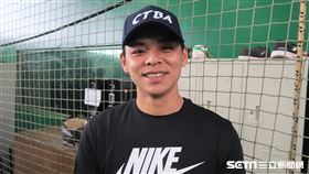 統一獅捕手陳重羽參加訓練營。（圖／記者王怡翔攝影）