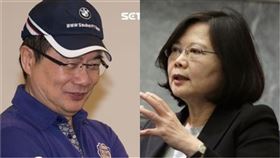 蔡正元、蔡英文（組合圖／資料照、總統府提供）