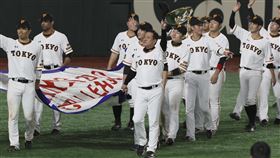 ▲讀賣巨人拿下日職中央聯盟冠軍。（圖／美聯社／達志影像）