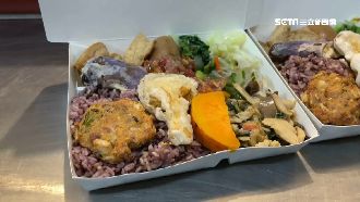 佛心！「13樣菜」素食便當賣50元