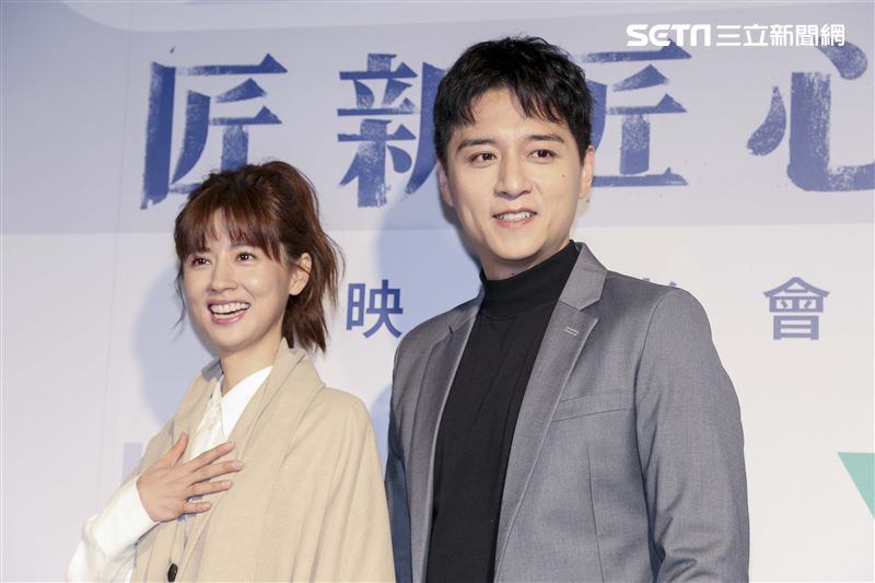 鄭人碩、林予晞出席北港工藝大師·紀錄系列「匠新匠心」播映記者會。（圖／記者楊澍攝影）