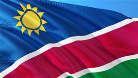 納米比亞國旗。圖／翻攝自Pixabay