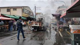 廟會,鞭炮車,幼童