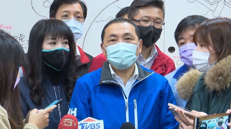 新北藍黨團拚萊劑0檢出　侯友宜認同