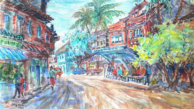 陳榮和水彩名畫將展出　一窺台灣轉變