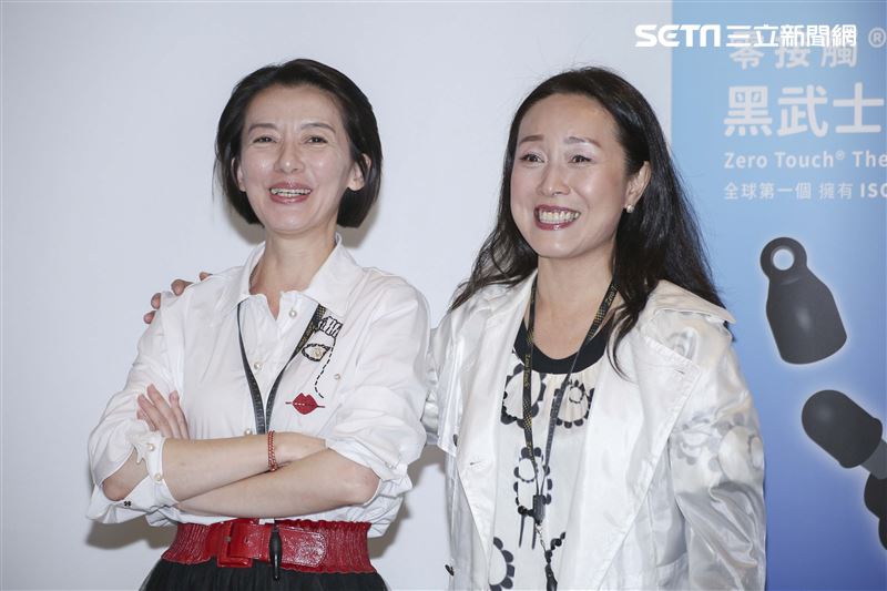 方岑開發防疫產品。 （圖／記者楊澍攝影）