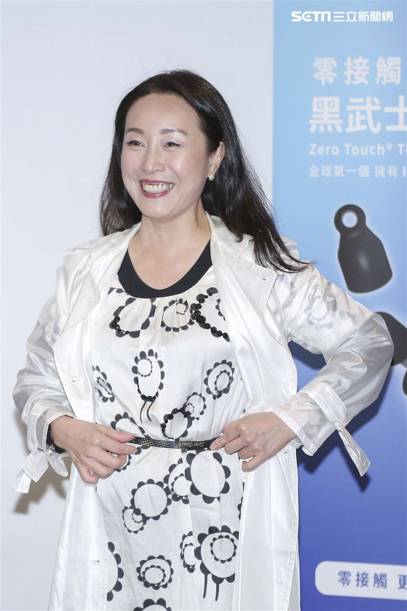 方岑開發防疫產品。 （圖／記者楊澍攝影）