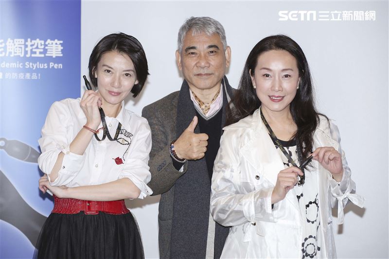 方岑開發防疫產品。 （圖／記者楊澍攝影）