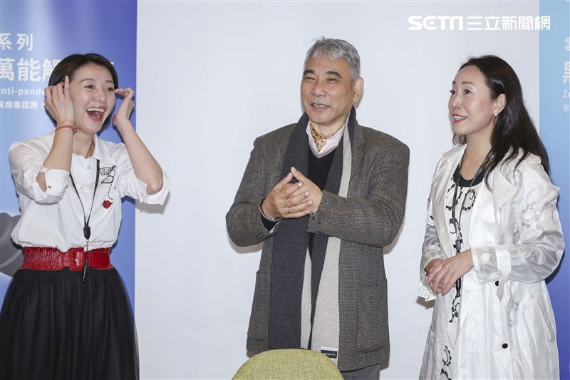 方岑開發防疫產品。 （圖／記者楊澍攝影）