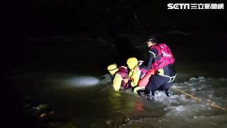 母闖八煙禁區泡湯被沖走　女警局淚崩