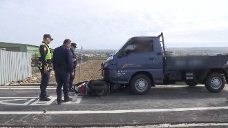 貨車直撞雙載機車　老夫妻傷重不治