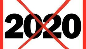 2020年被打「紅色大叉叉」！《時代》：史上最糟的一年▲。（圖／翻攝自TIME推特）