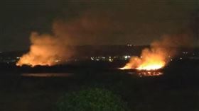 台中,墓地,失火,大肚區,船頭三街（圖／翻攝彰化人大小事）