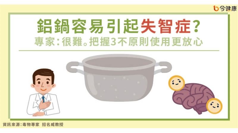 鋁鍋容易引起失智症？把握3不原則