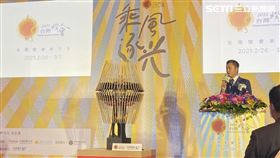 2021台灣燈會主燈亮相，未來感濃。（圖／記者陳宜加攝影）