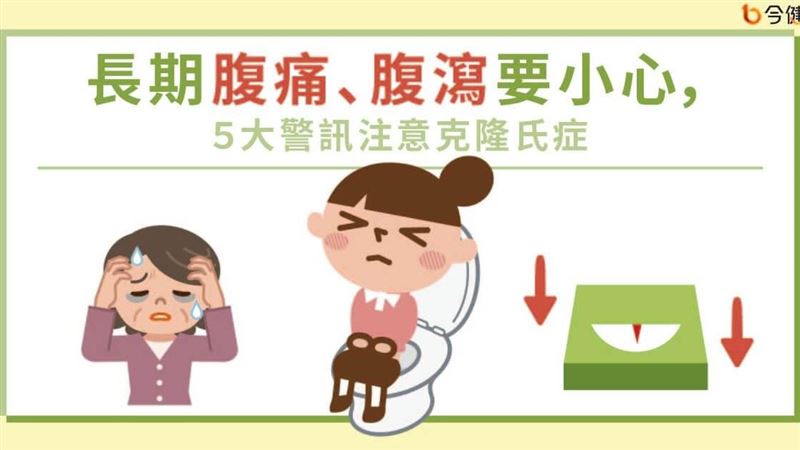 長期腹痛、腹瀉要小心！５大警訊注意